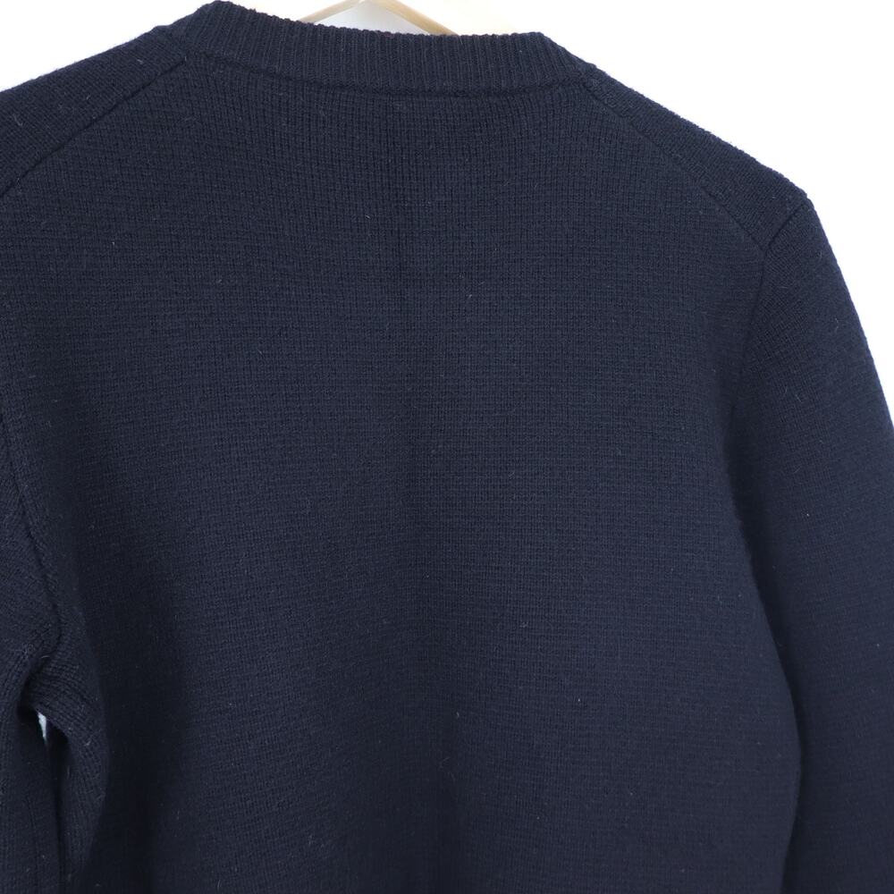 Jenni Kayne Cooper Cardigan Black Wool Cashmere Wide Long Sleeve Women's M - Picture 11 of 14